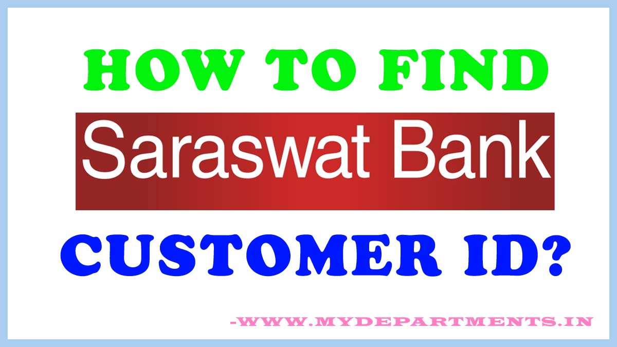 Saraswat Bank Customer ID