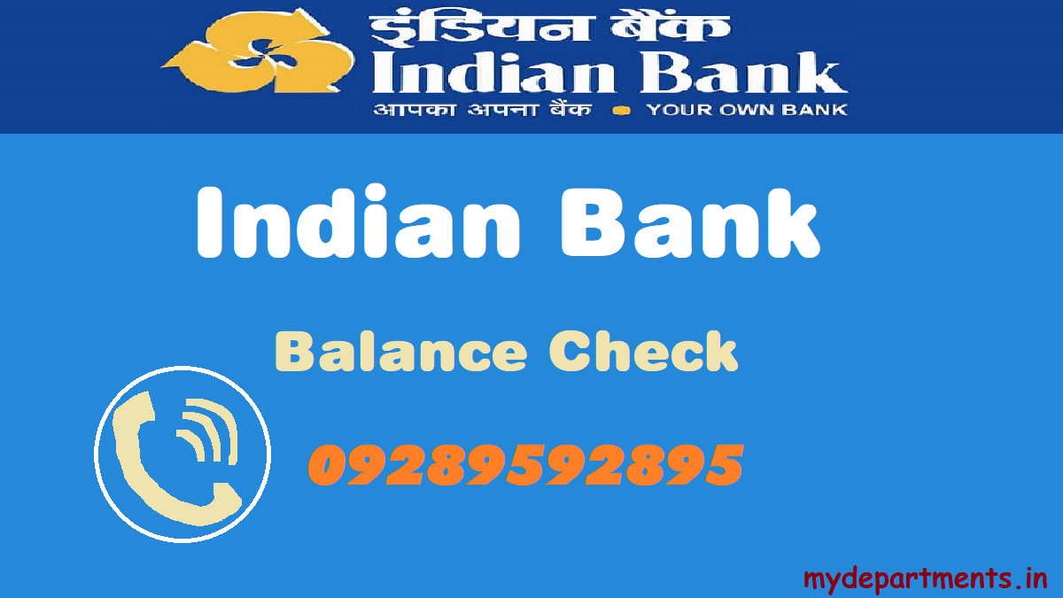 indian bank balance enquiry