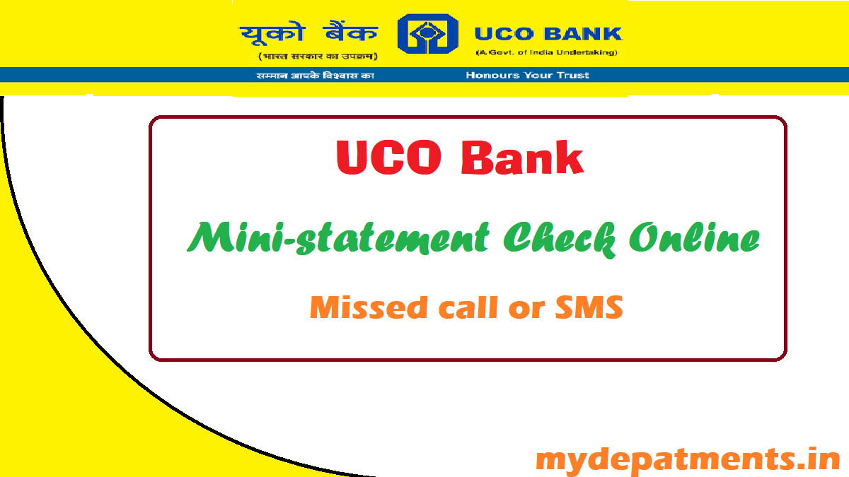 UCO Bank Online