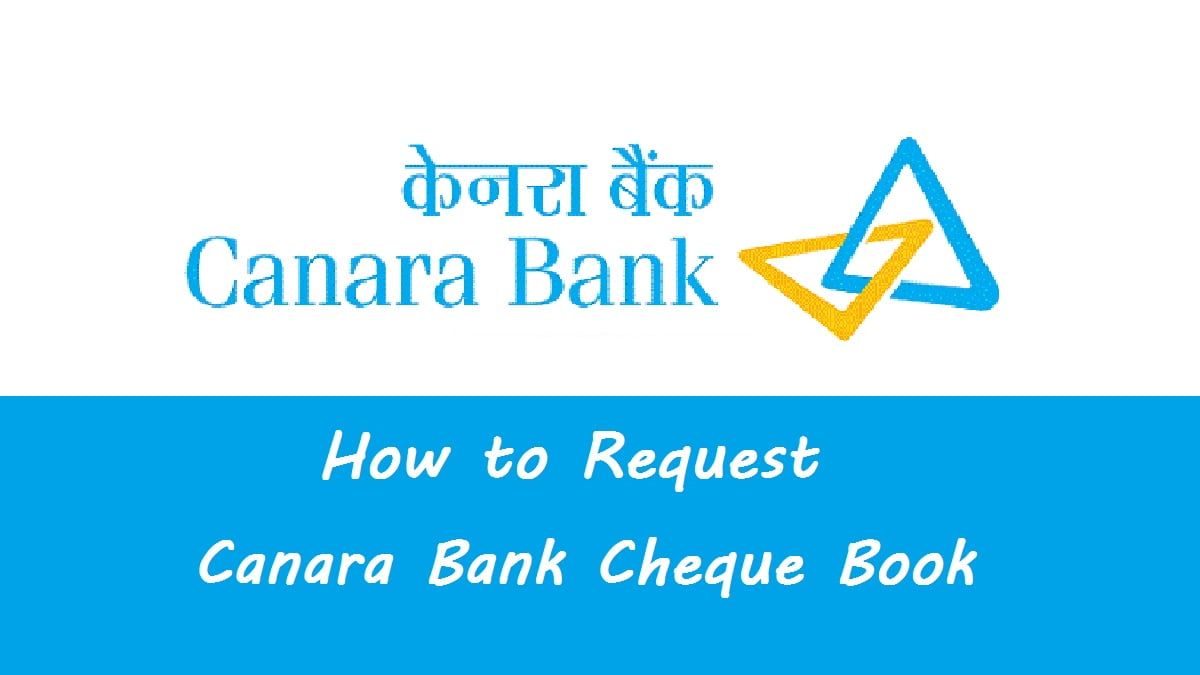 canara bank cheque book